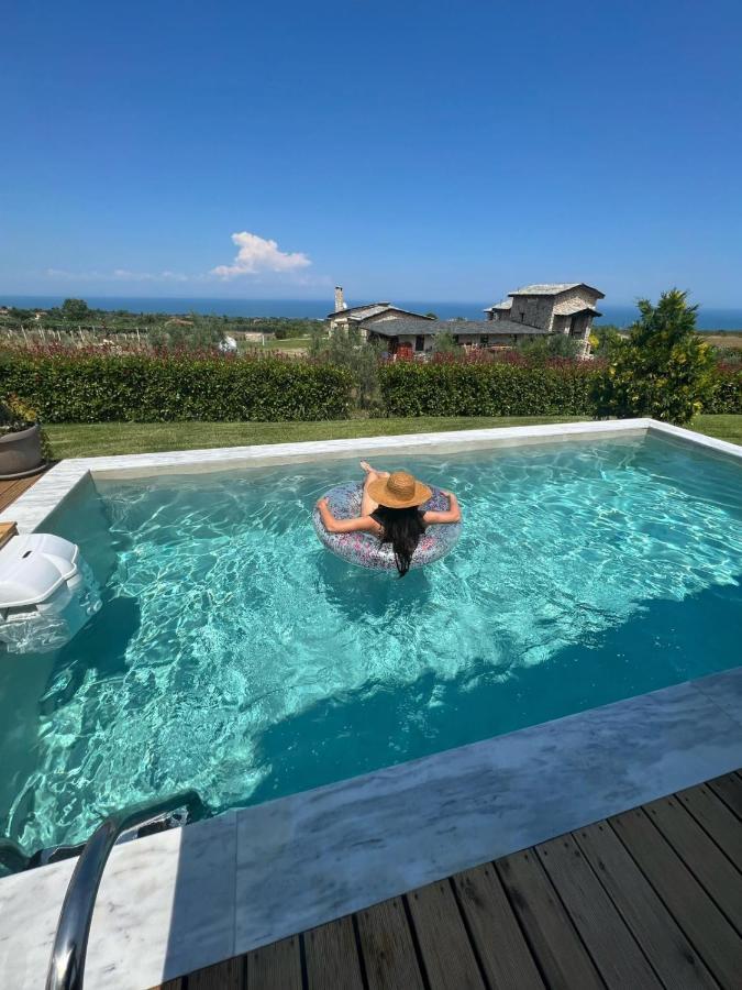 Zeusplace Pool Villa Olympus Riviera Litóchoron Dış mekan fotoğraf