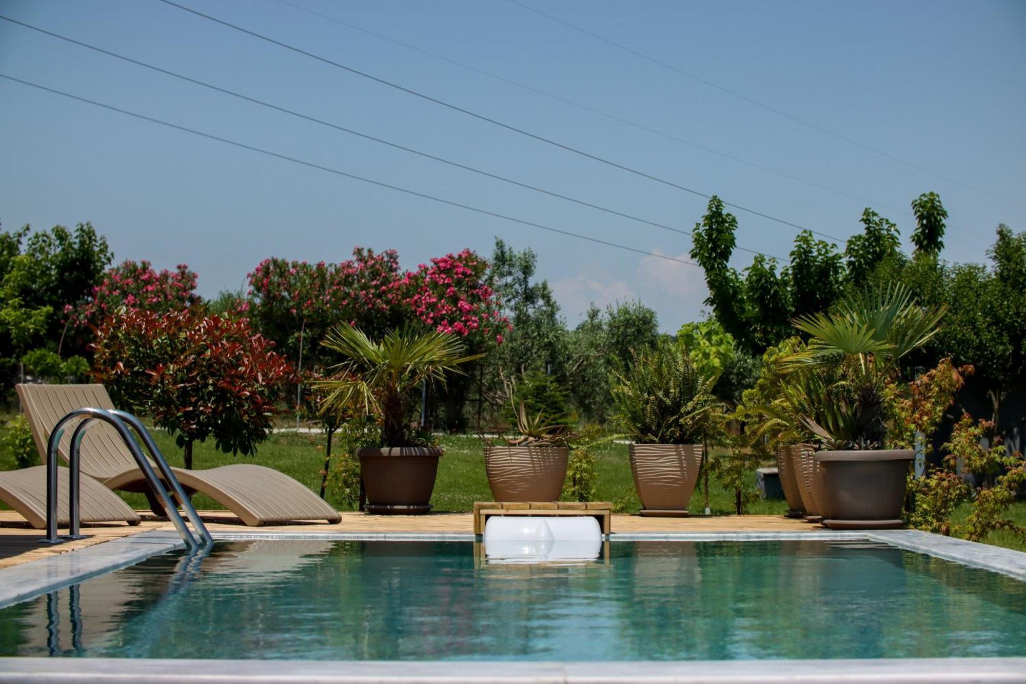 Zeusplace Pool Villa Olympus Riviera Litóchoron Dış mekan fotoğraf