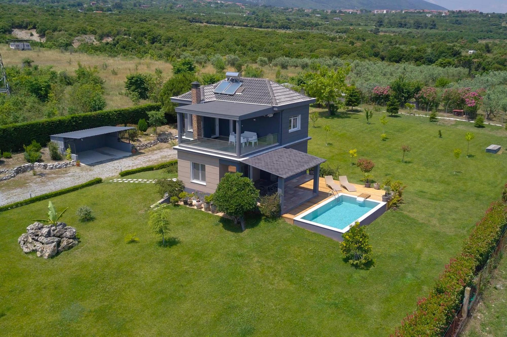 Zeusplace Pool Villa Olympus Riviera Litóchoron Dış mekan fotoğraf